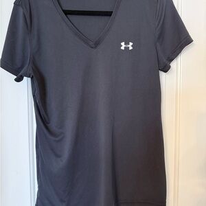 Under Armour Men's Dark Gray Short Sleeve Tee